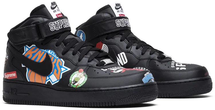 Supreme x NBA AF1 Black