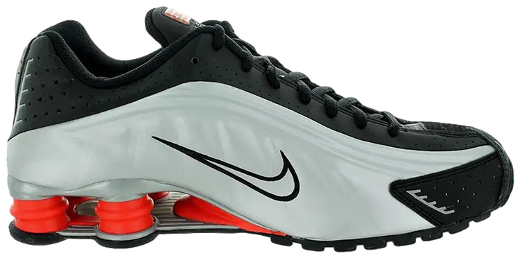 Nike Shox r4 Black Metallic Silver