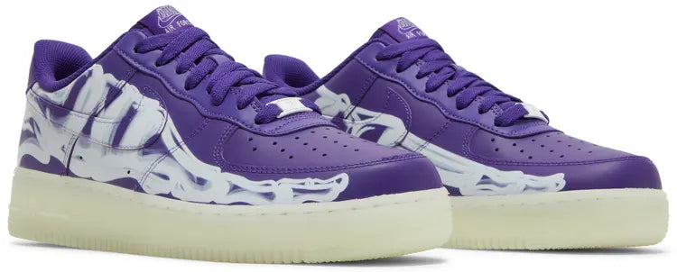 Purple Skeleton Air Force 1