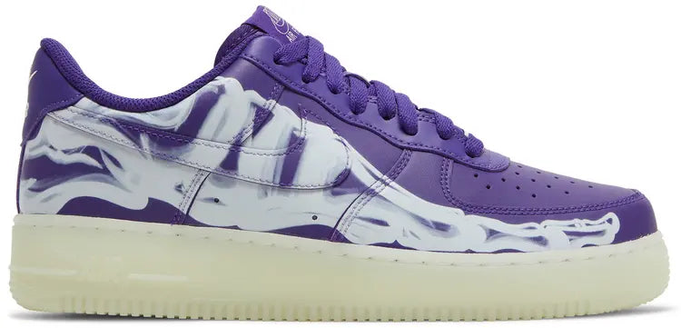 Purple Skeleton Air Force 1